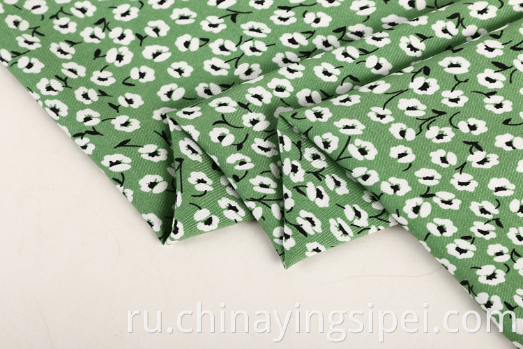 Новый продукт печатная ткань Viscose Rayon Fabric для женских платьев